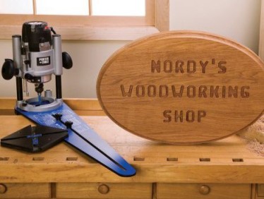 full size router ellipse jig