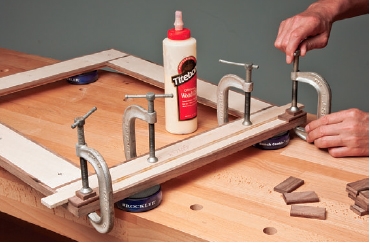 Glusing Up Picture Frame