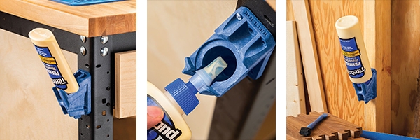 Rockler glue bottle dock