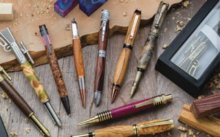 completed pen turning projects