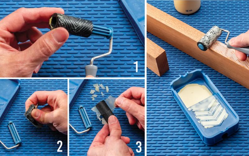 mini compact glue roller