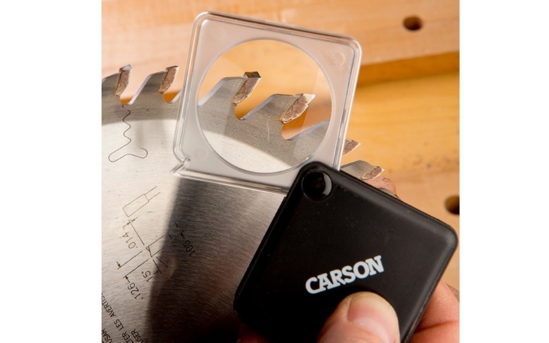inspecting blade teeth