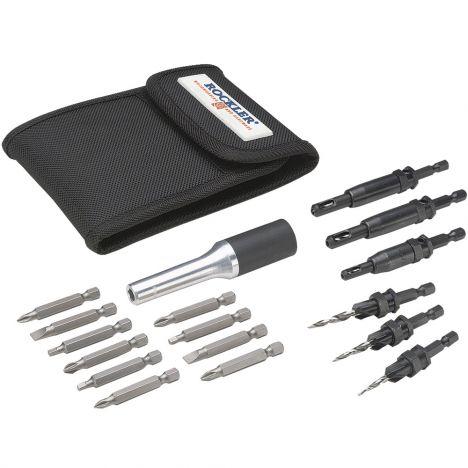 Rockler insty drive self-centering countersink set