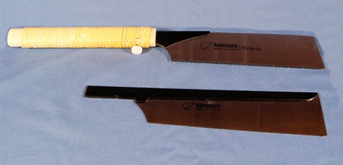 Think kerf and rip blades for hand saw