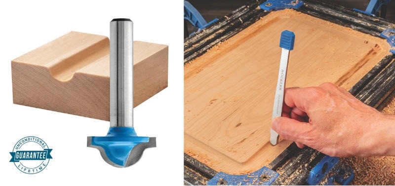 adding juice grooves to cutting boards