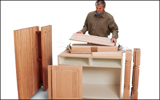 kitchen island butcher block project