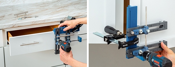 examples of installing cabinet knobs