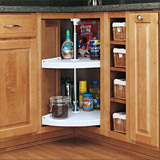 Example of lazy susan shelving