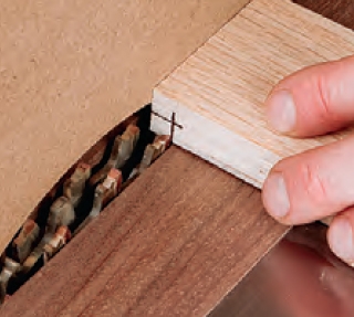 making dado blade test cut on table saw