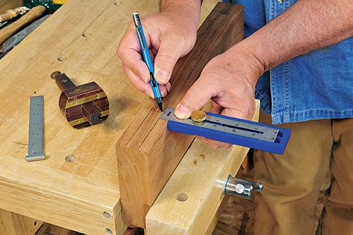 Using a multi mark rule to mark cuts