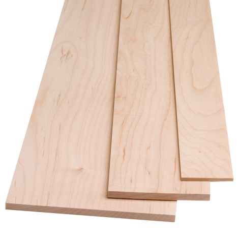 Maple lumber stack