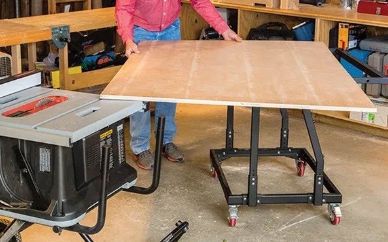 moving large plywood with material mate