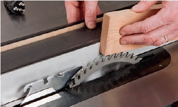 measuring rabbet thickness
