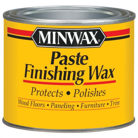 Minwax paste finishing wax can
