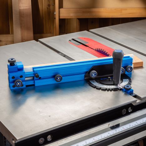 Rockler precision miter gauge fence