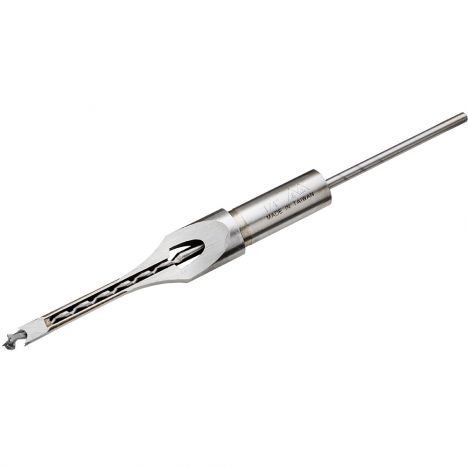 Mortising chisel drill bit for use in mortising machine or drill press