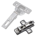 Cabinet mounting plate for European hinge