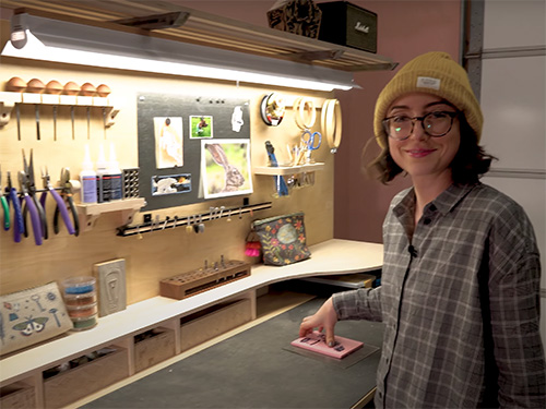 Adding drawers, shelving and tool holders to a crafting workbench