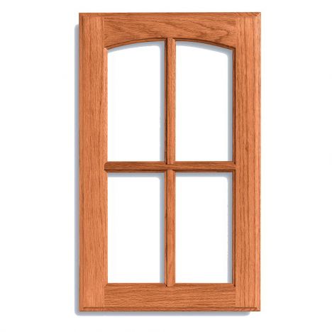 Patriot arch-style custom cabinet door