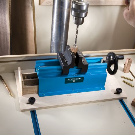 Rockler pen press drilling jig