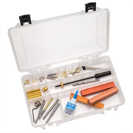 Starter pen turning kit and accessories