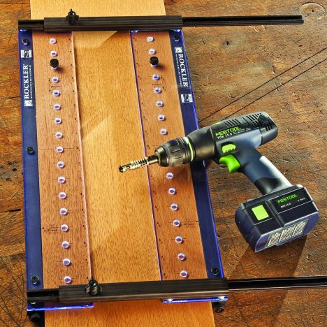 Rockler pro shelf drilling jig