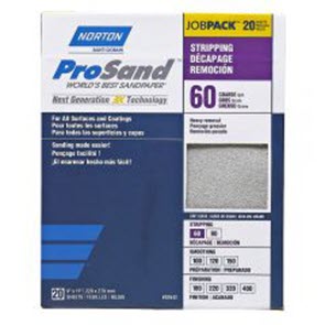 Norton sandpaper sheets