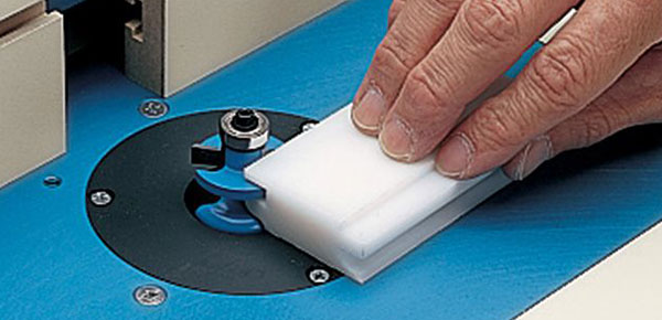 rail-stile router bit setup block jig