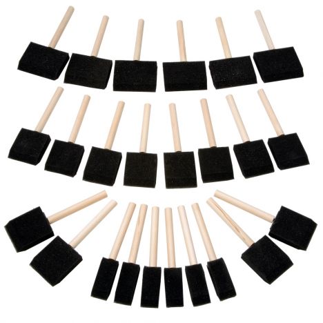Rockler foam brush 24-piece set