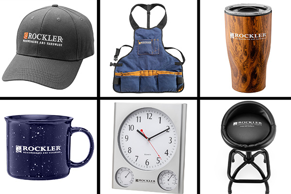 Rockler hat apron stool tumbler