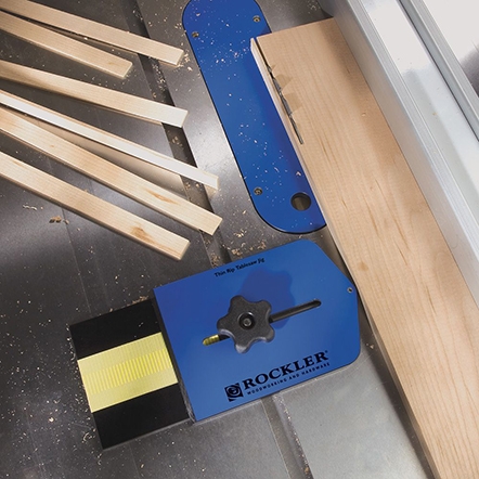 cutting thin pieces on a table saw