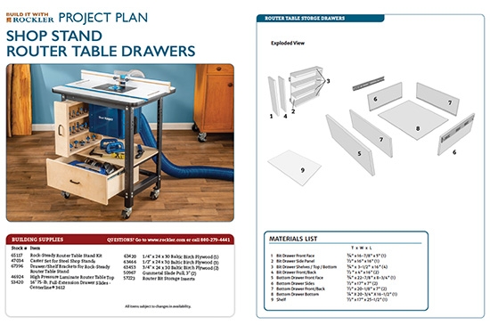 router table download button