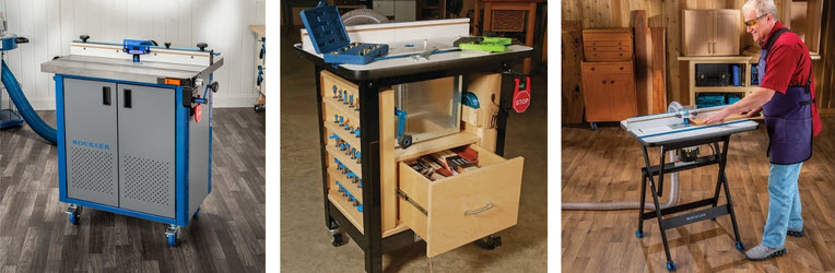 Router Table Stands and Cabinets