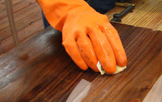 rubbing out a finish