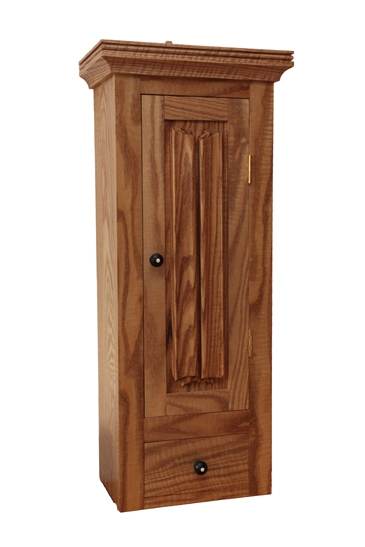 Sanded, shellaced and French polished cabinet