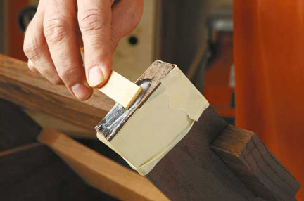 using epoxy to seal end grain on outdoor furniture