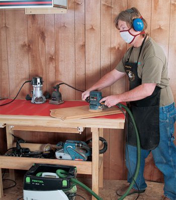 router dust collection system