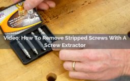 how to remove stripped screws with a screw extractor video screenshot
