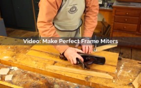 making perfect frame miters video screenshot