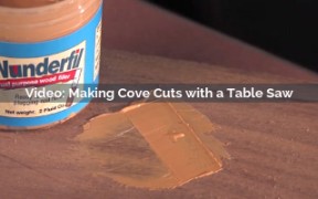 matching wood putty video screenshot
