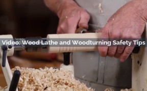 Wood Lathe & Woodturning Safety Tips Video Screenshot