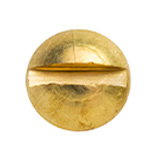 Woodworking screw with a basic slotted head