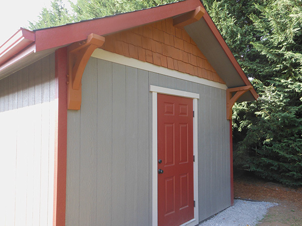 A shed built for dehumidifying lumber