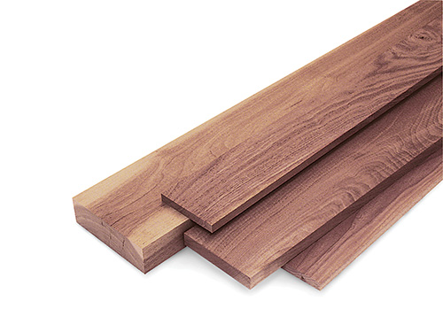 Collection of black walnut boards