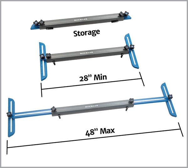 stair tread jig set to 48
