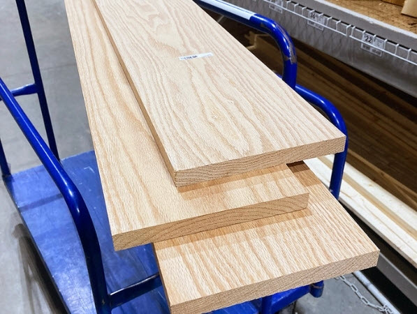 surfaced lumber
