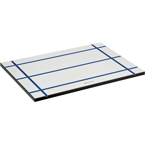 Rockler tabletop with installed t-track tracks