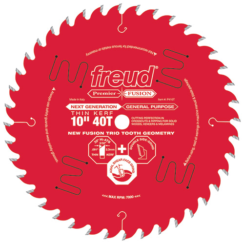 Freud thin kerf saw blade