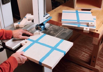 Assemble blade cabinet
