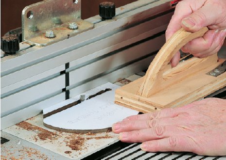 Tambour track template